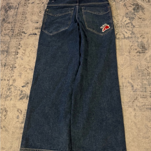 JNCO Blue Wide-Leg Jeans - Picture 2 of 6